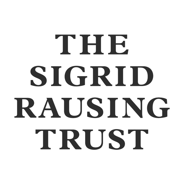 Supported by The Sigrid Rausing Trust (logo)
